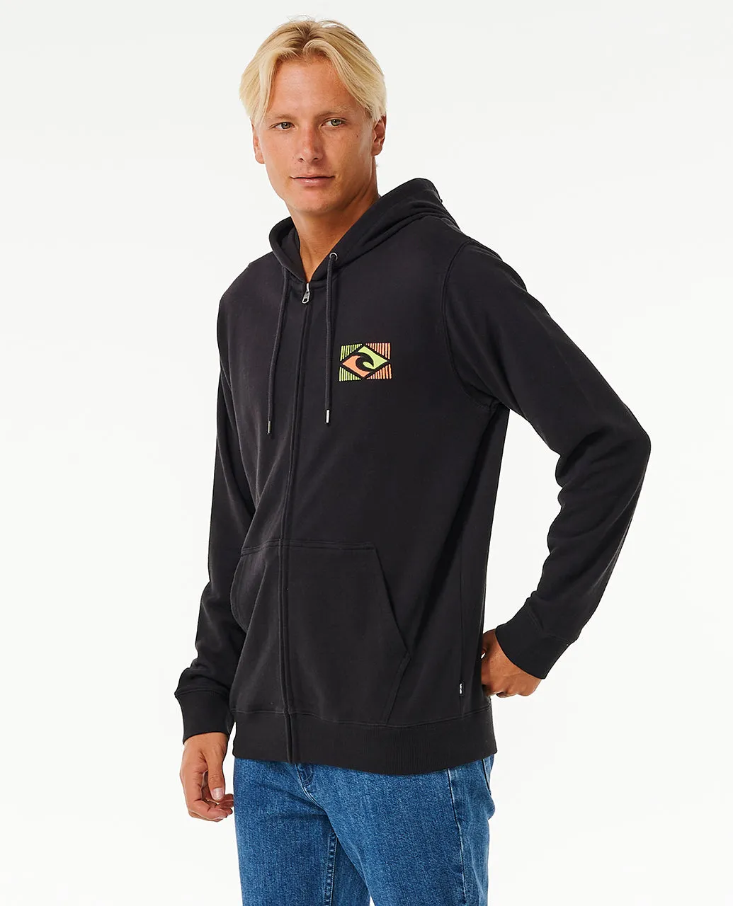 Rip Curl Mens Traditions Full Zip Hoodie