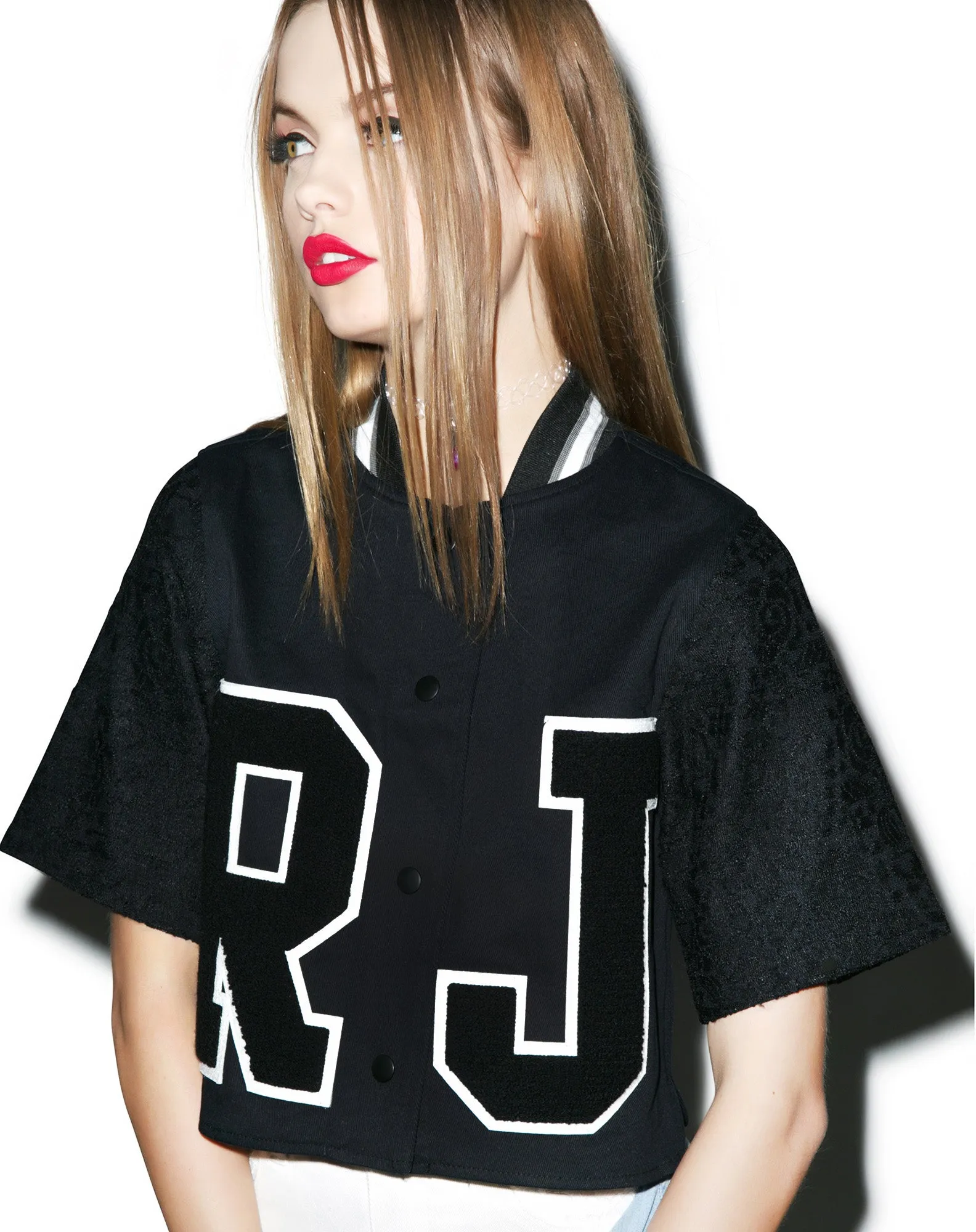 RJ Baseball Cropped Shirt-