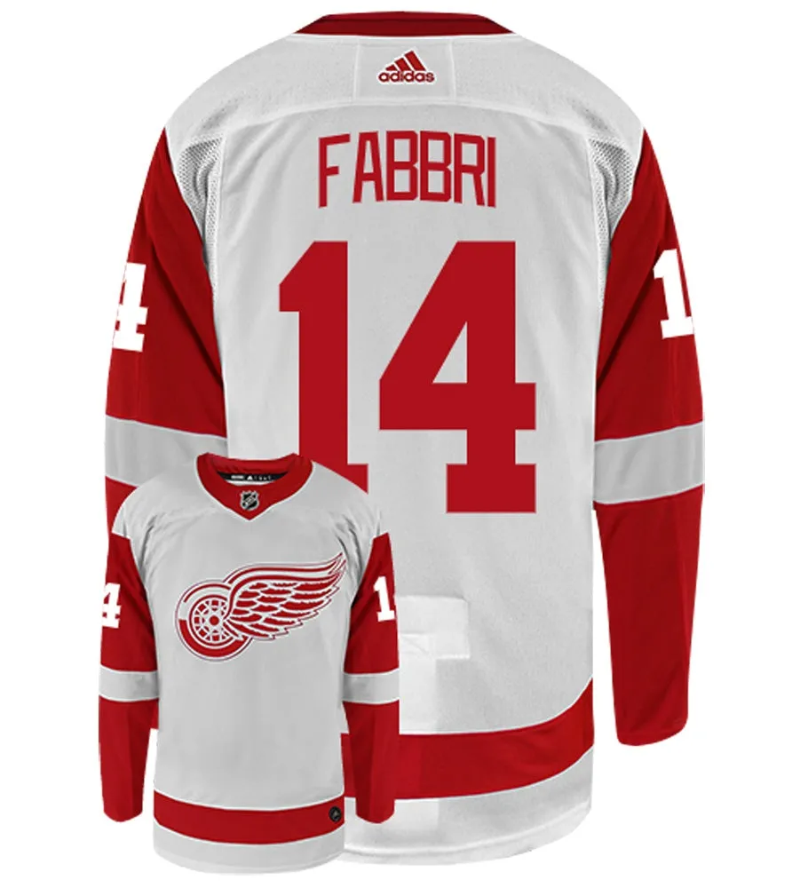 Robby Fabbri Detroit Red Wings Adidas Authentic Away NHL Hockey Jersey     