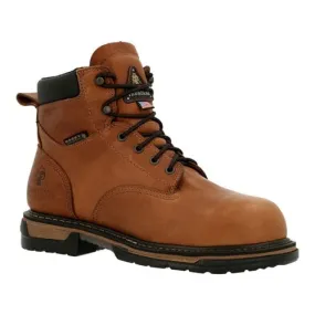 Rocky IronClad Men's USA Made Steel Toe Waterproof Work Boots