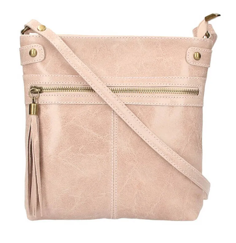 Rosa leather shoulder bag evan