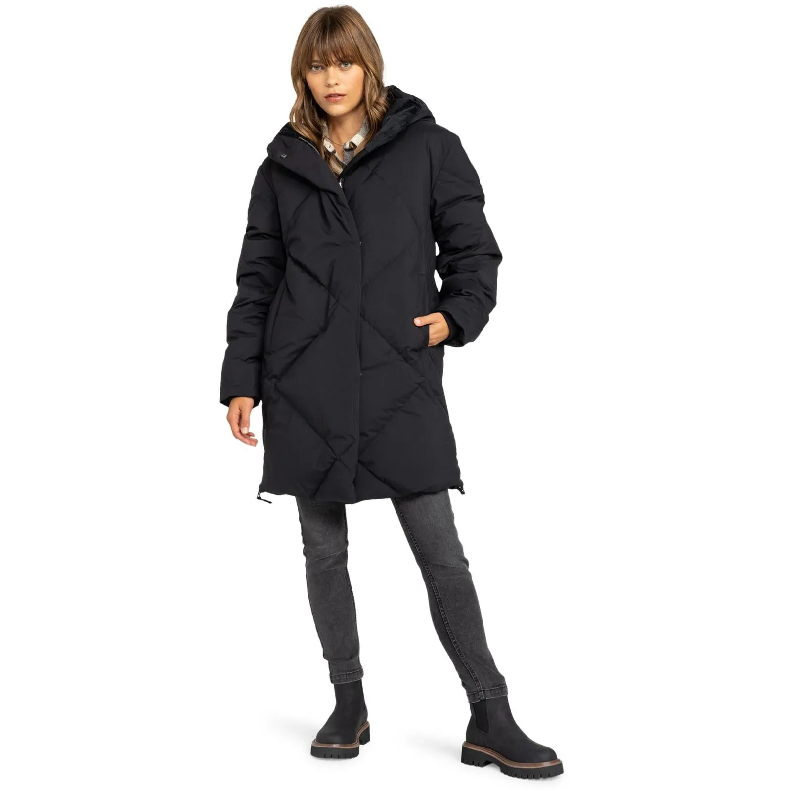 Roxy Womens Abbie Insulated Padded Jacket