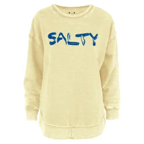 Salty Vintage Washed Poncho Fleece