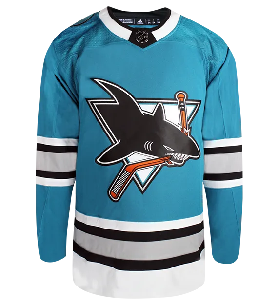 San Jose Sharks 2020 Adidas Authentic Retro NHL Hockey Jersey     