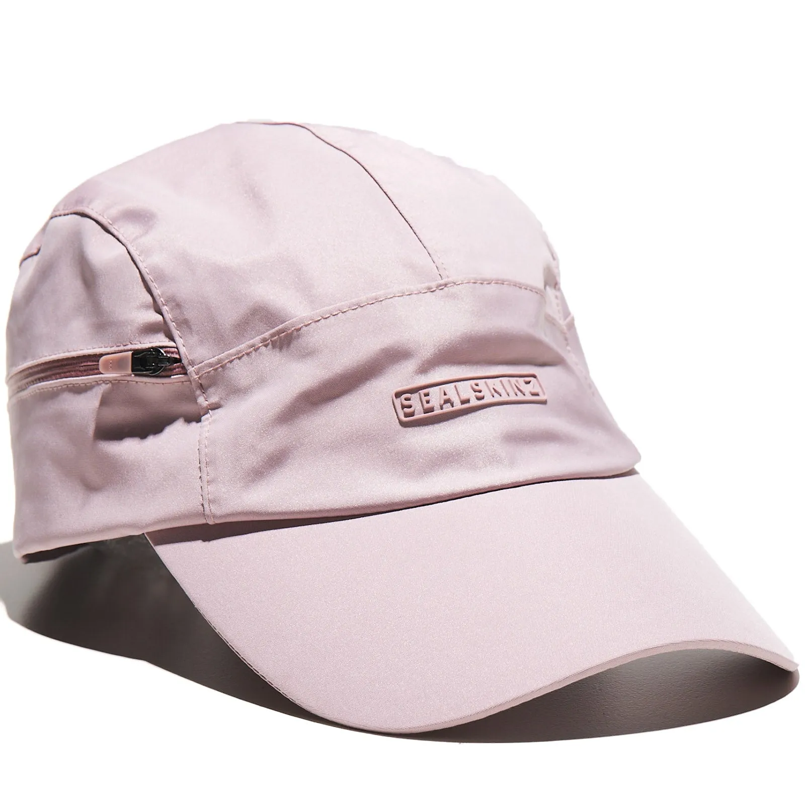 Sealskinz Womens Scole Waterproof Zipped Pocket Baseball Cap - Pink - One Size