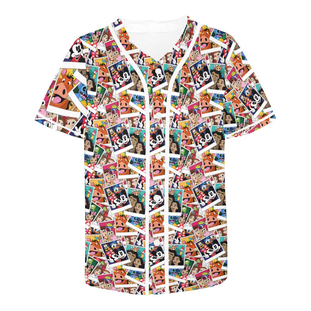 Selfies Baseball Jersey