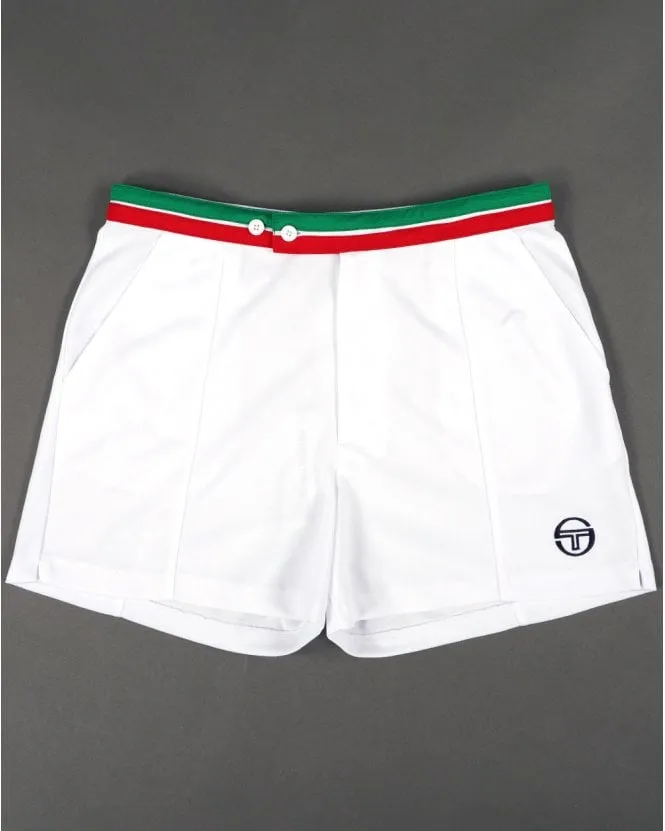 Sergio Tacchini Jimmy Tennis Shorts White