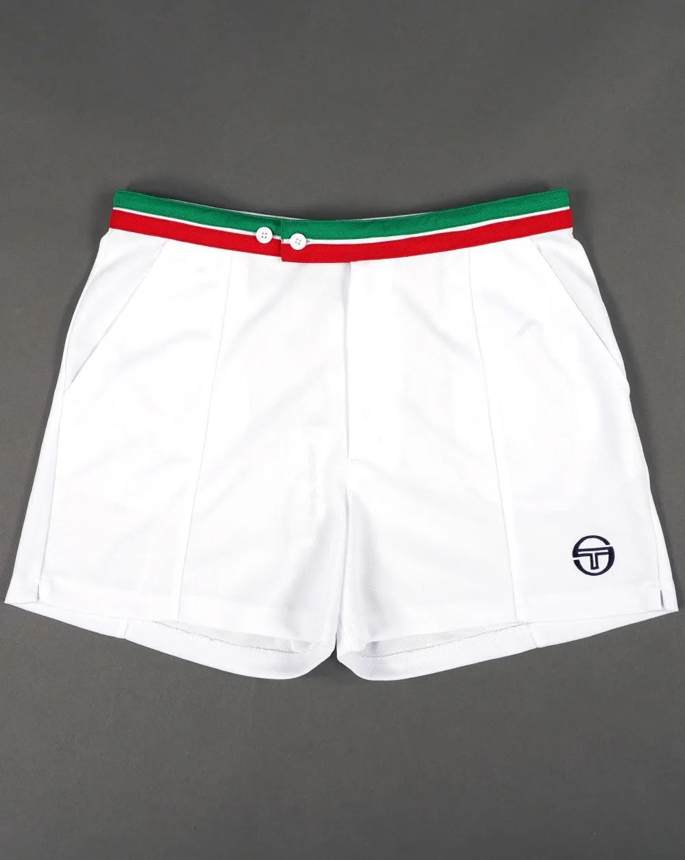 Sergio Tacchini Jimmy Tennis Shorts White