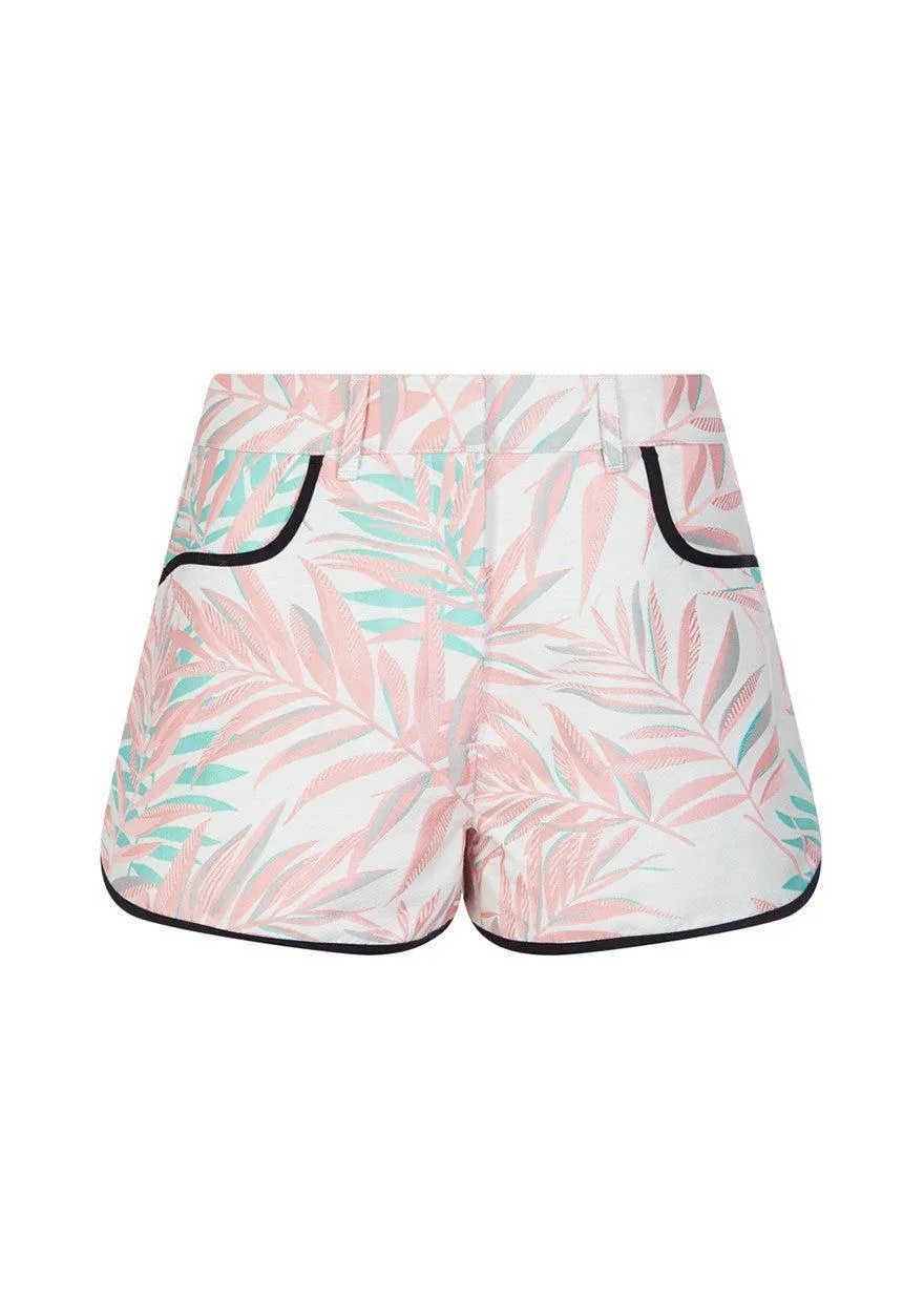 Shorts | House Of Holland Jacquard Leaf Shorts | House of Holland