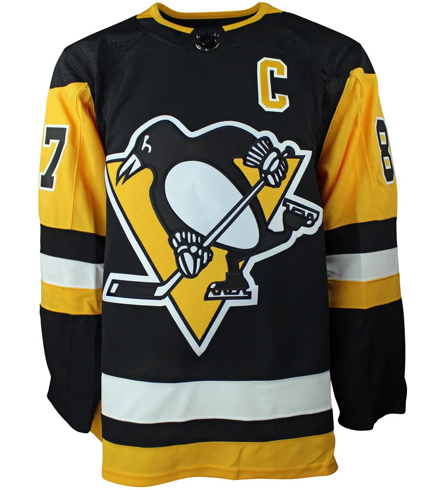 Sidney Crosby Pittsburgh Penguins Adidas Authentic Home NHL Hockey Jersey - Ready to Ship     