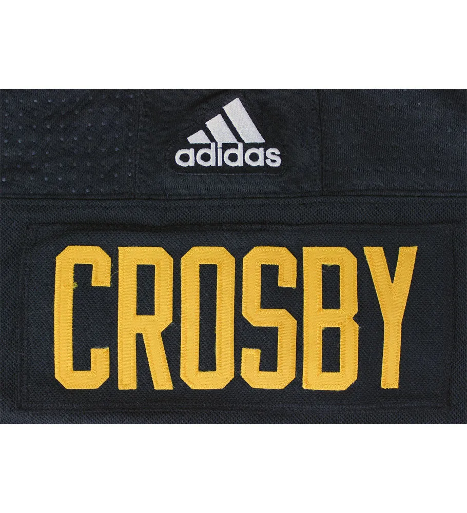 Sidney Crosby Pittsburgh Penguins Adidas Authentic Home NHL Hockey Jersey - Ready to Ship     