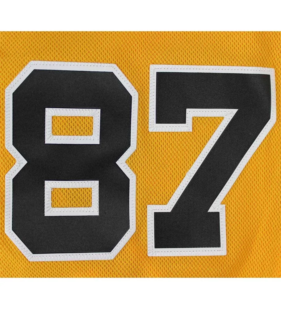 Sidney Crosby Pittsburgh Penguins Adidas Authentic Home NHL Hockey Jersey - Ready to Ship     