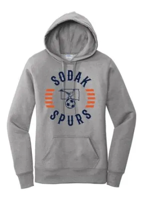 SoDak Spurs Soccer Club Women's Core Hooded Sweatshirt