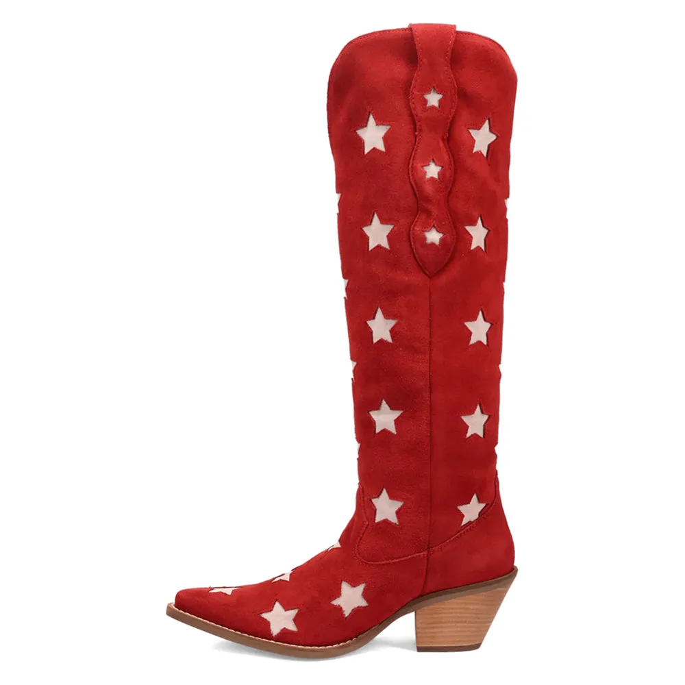 Super Star Fringe Snip Toe Cowboy Boots