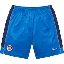 Supreme Jacquard Soccer Short Blue