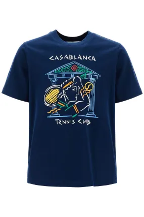 T Shirt Crayon Temple Tennis Club