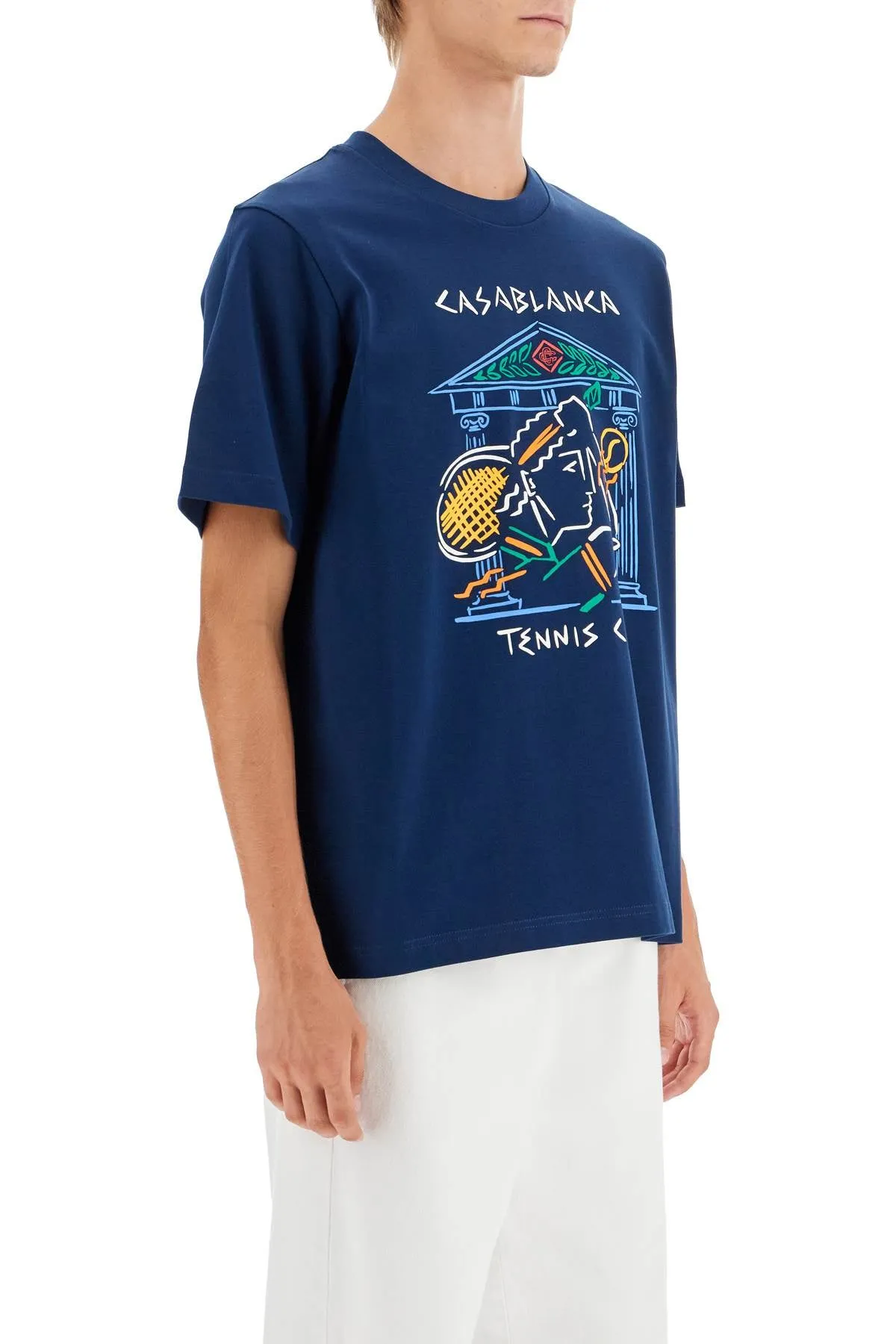 T Shirt Crayon Temple Tennis Club