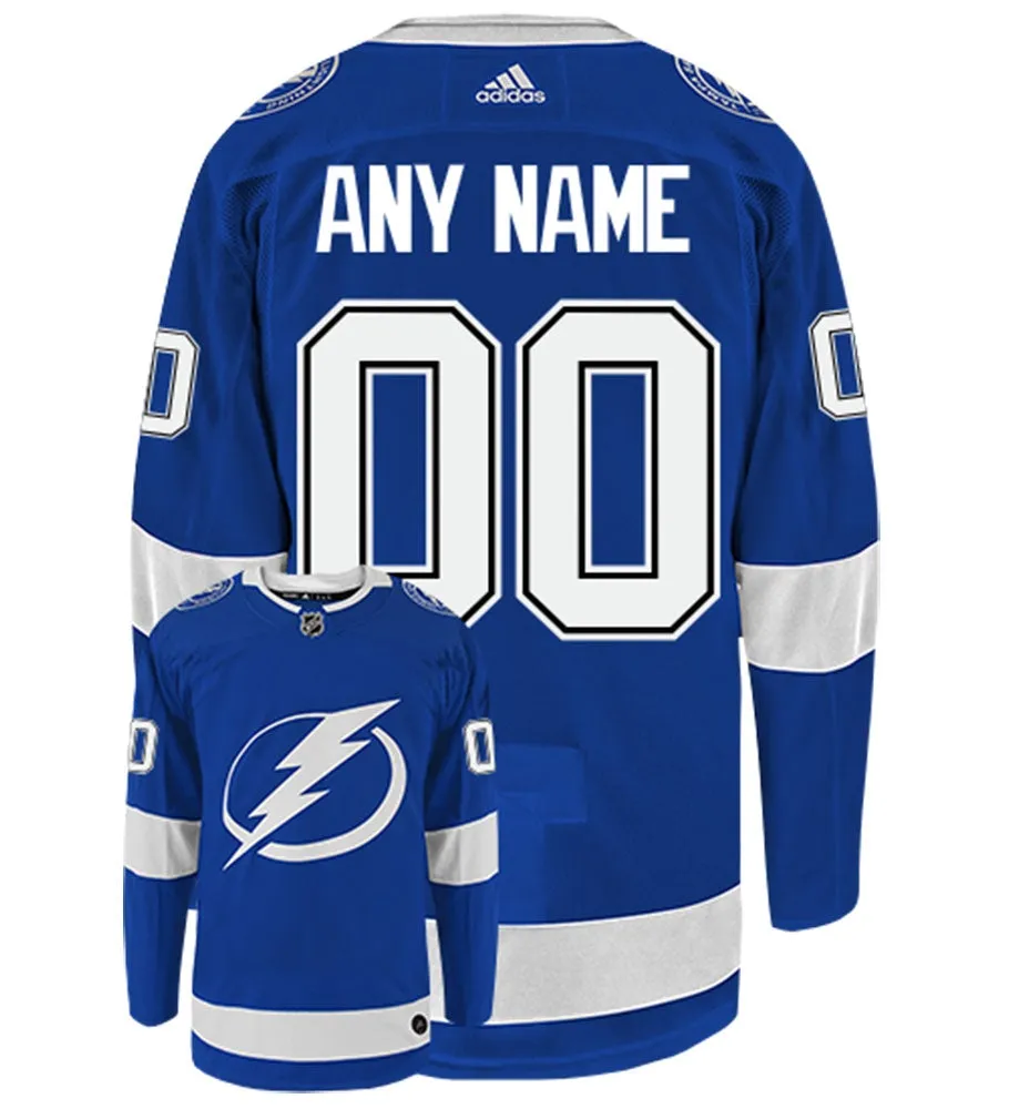 Tampa Bay Lightning Adidas Authentic Home NHL Hockey Jersey-54     