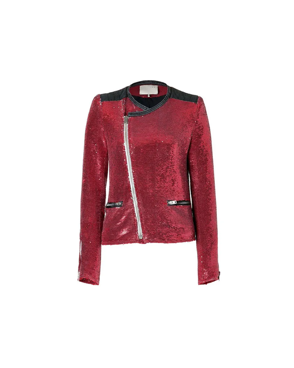 Taylor Swift New Year's Eve Red Sequin Jacket