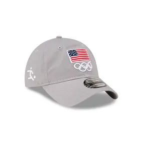 Team USA Soccer Gray 9TWENTY Adjustable Hat