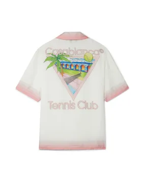 --Tennis Club Icon Silk Shirt-