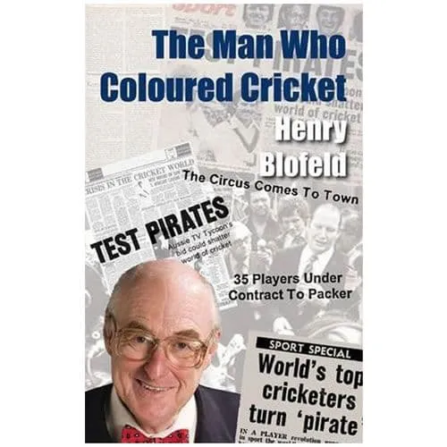 The Man Who Coloured Cricket, by Henry Blofeld - Signed Copy