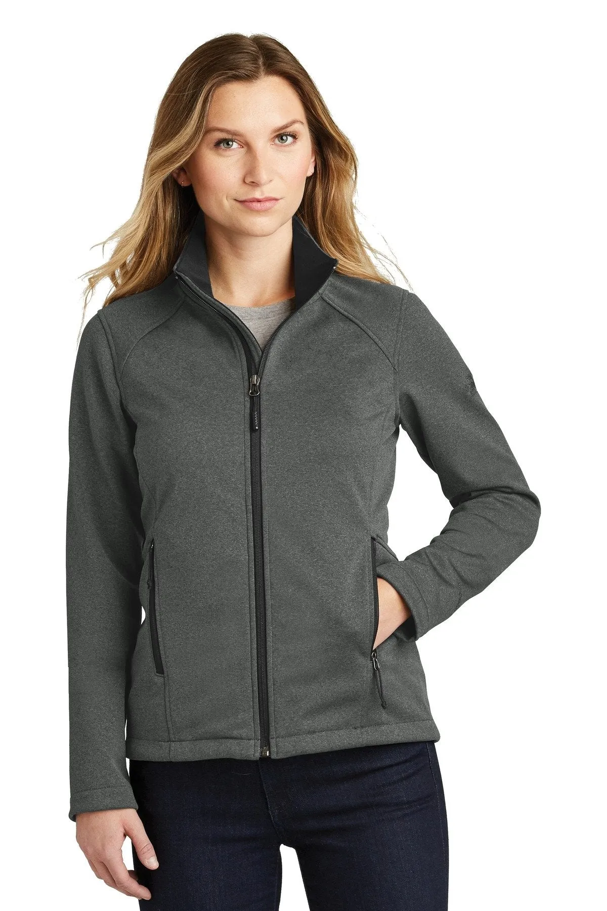 The North Face Ladies Ridgeline Soft Shell Jacket NF0A3LGY TNF Dark Grey Heather