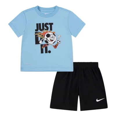 Toddler Nike JDI Soccer Ball T-Shirt and Shorts Set