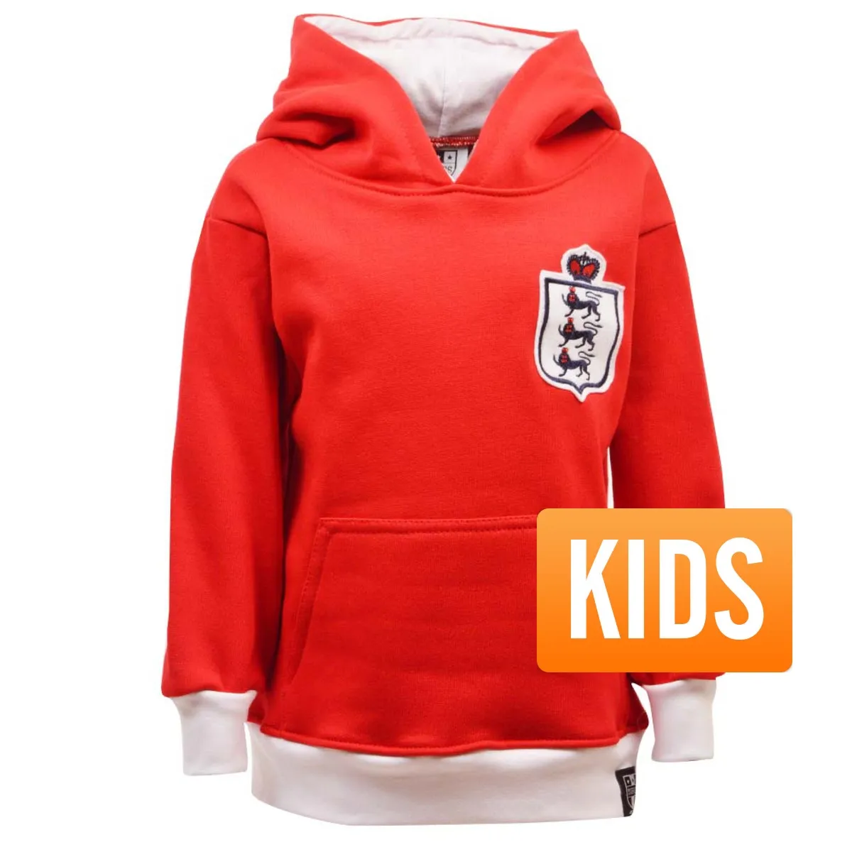 TOFFS - England Kids Hoodie - Red/ White