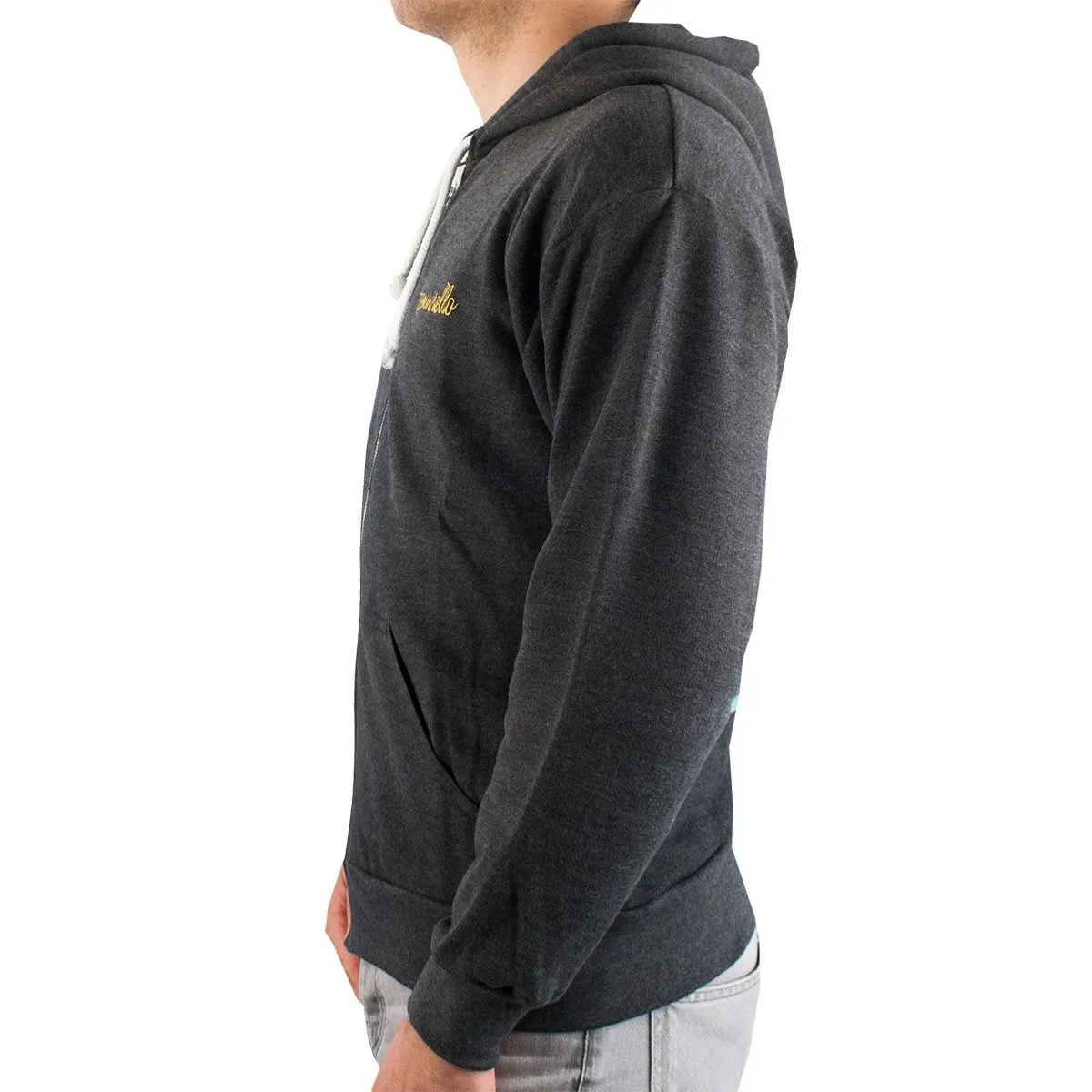 TOFFS Pennarello - Socrates Zipped Hoodie - Charcoal