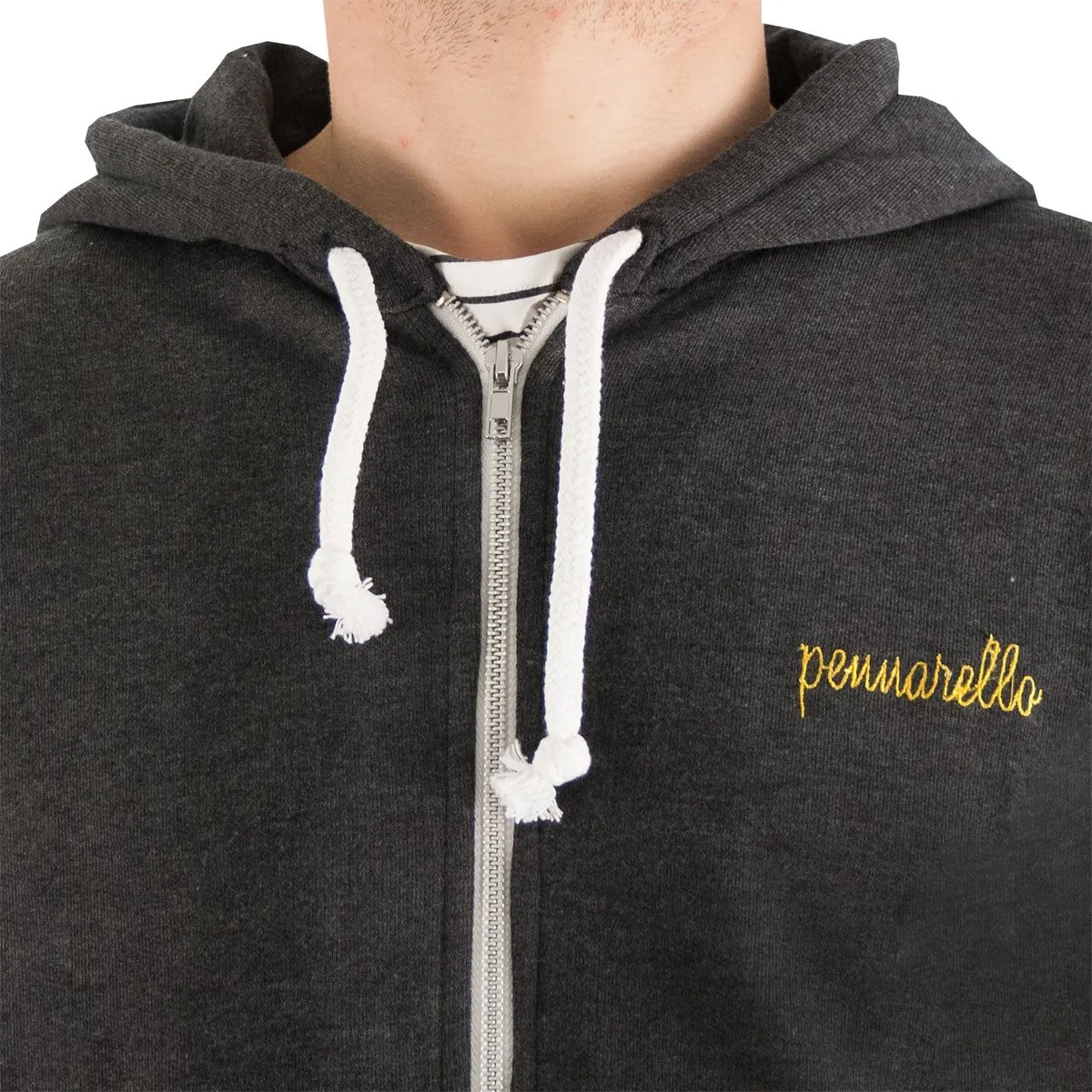 TOFFS Pennarello - Socrates Zipped Hoodie - Charcoal