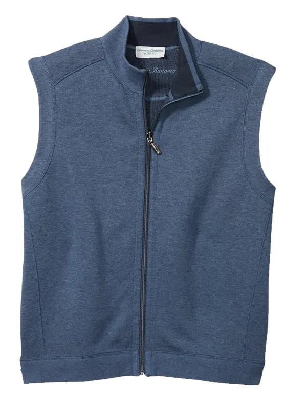 Tommy Bahama Flip Coast Zip Vest-Blue Note 