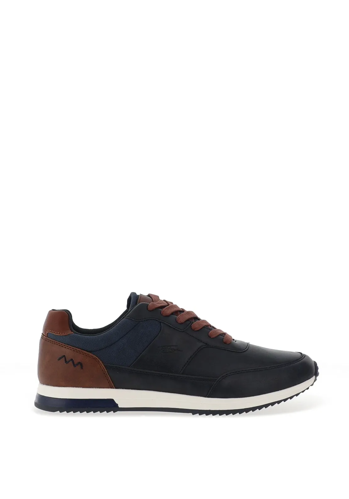 Tommy Bowe Retallick Lace Up Trainers, Navy