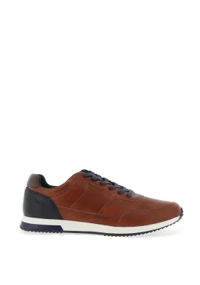 Tommy Bowe Retallick Lace Up Trainers, Tan