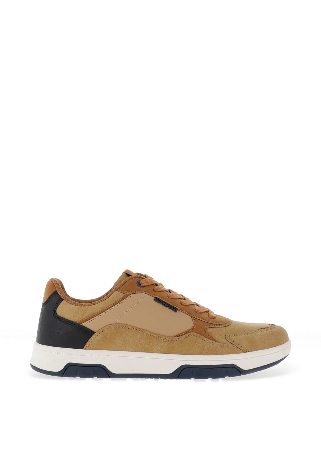 Tommy Bowe Willemse Lace Up Trainers, Camel