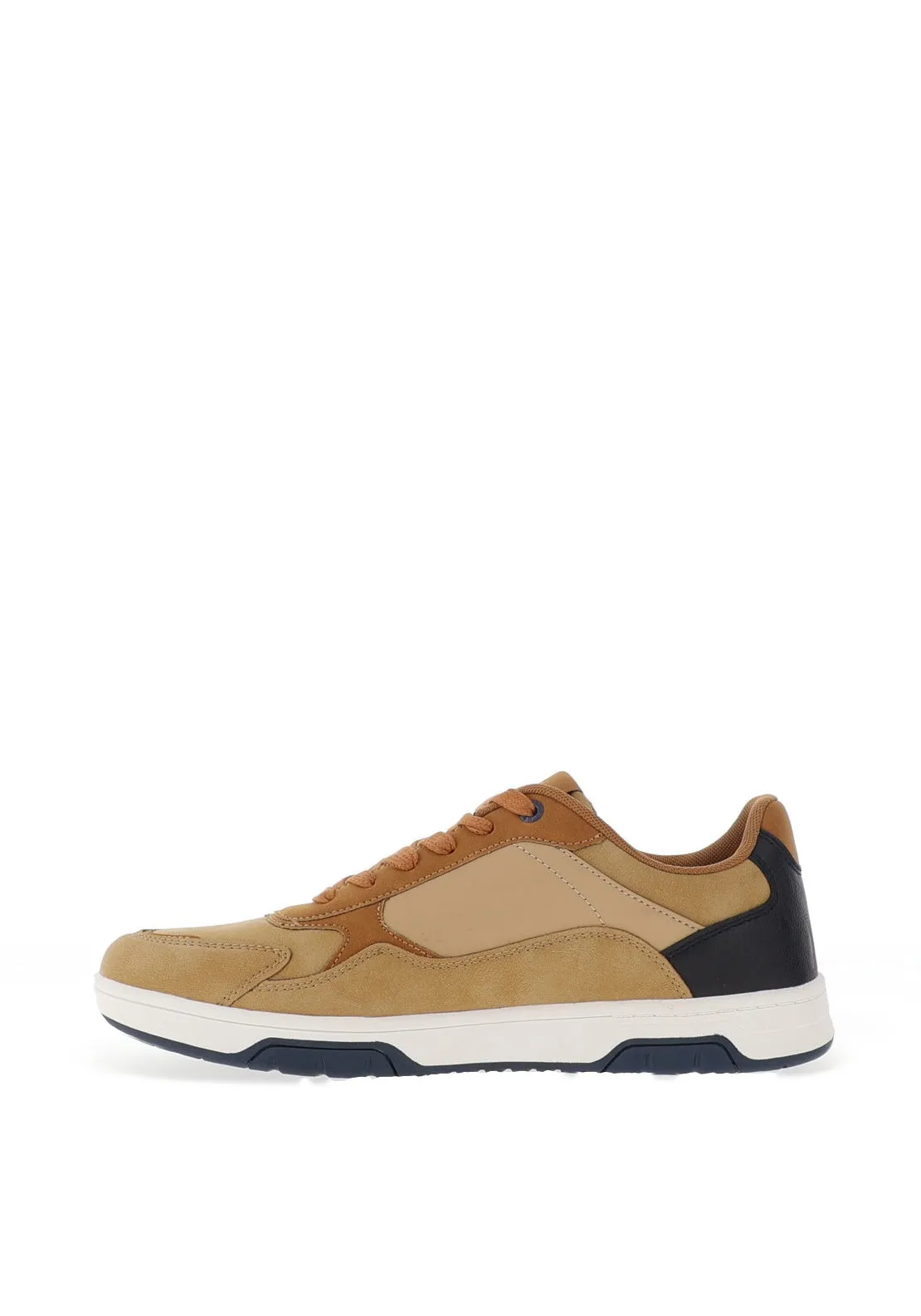 Tommy Bowe Willemse Lace Up Trainers, Camel