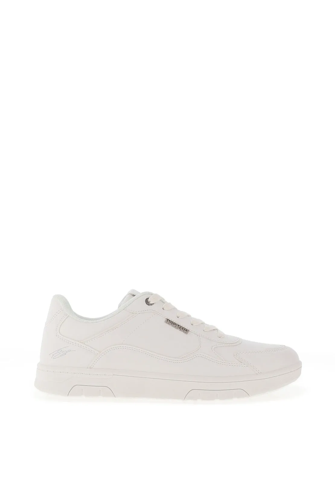 Tommy Bowe Willemse Lace Up Trainers, White