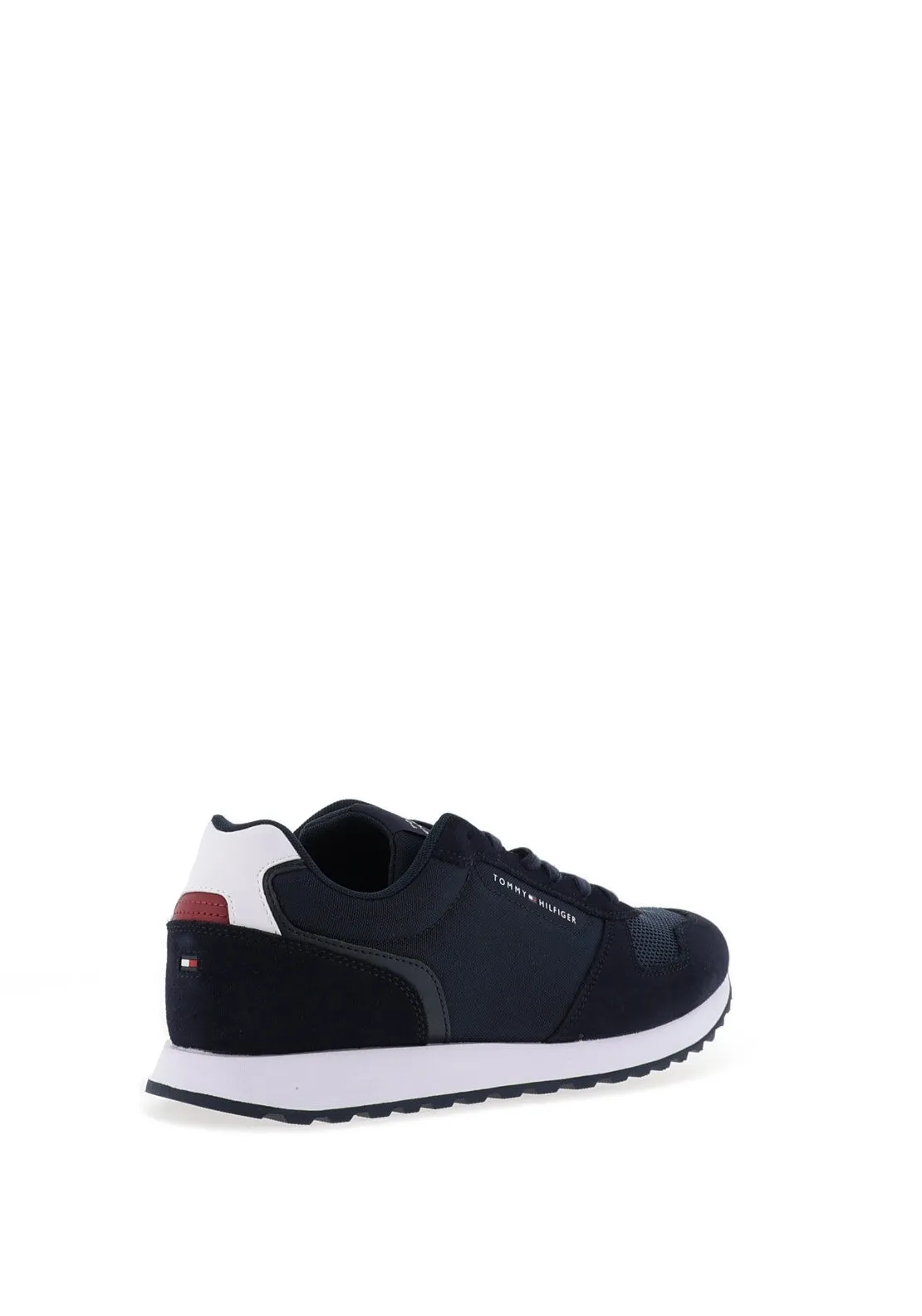 Tommy Hilfiger Essential Mixed Texture Trainers, Desert Sky