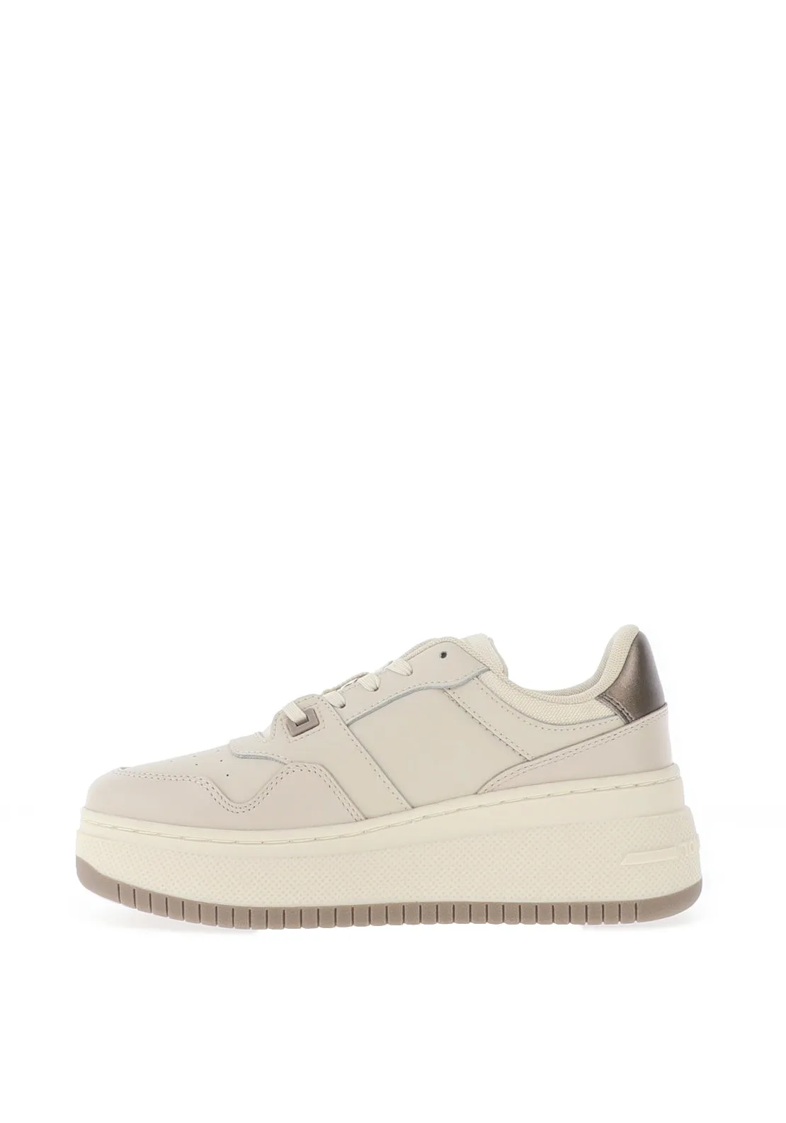 Tommy Hilfiger Retro Flatform Trainers, Beige