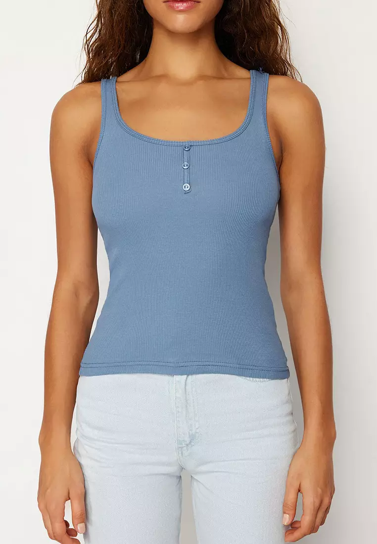 Trendyol Buttoned Tank Top