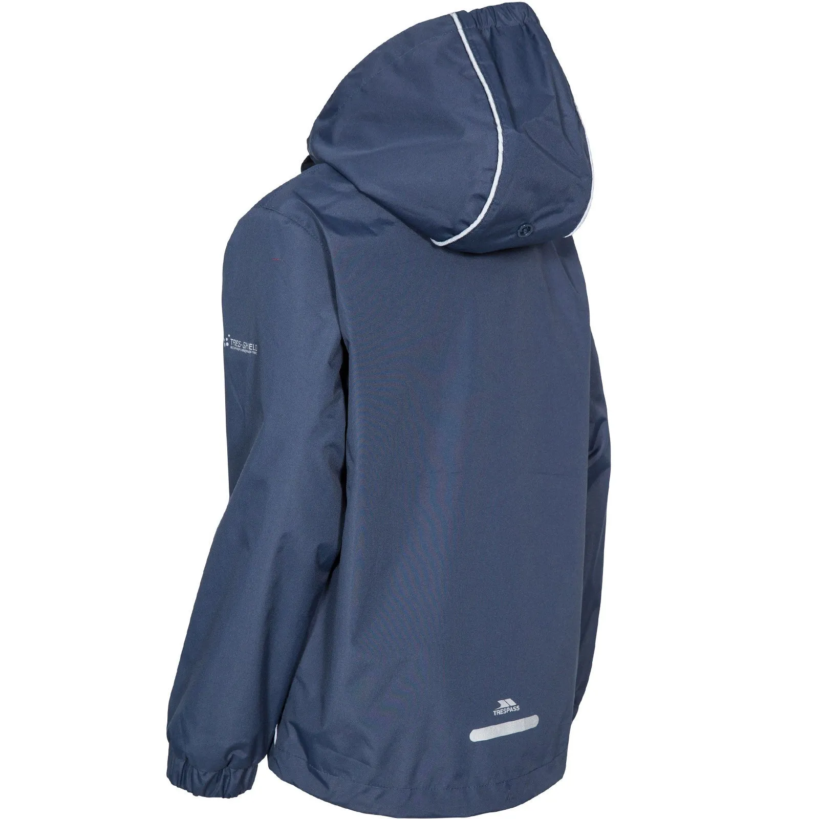 Trespass Kids Vincenzo Waterproof Jacket - Navy