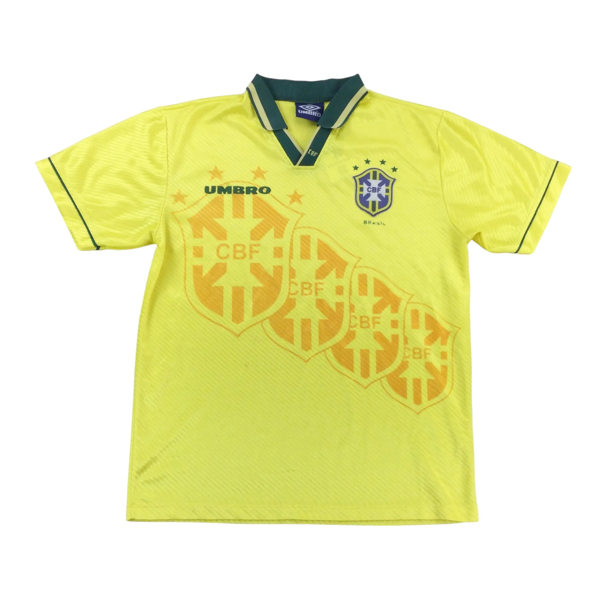 Umbro Brasil 1994 Football Jersey - Large