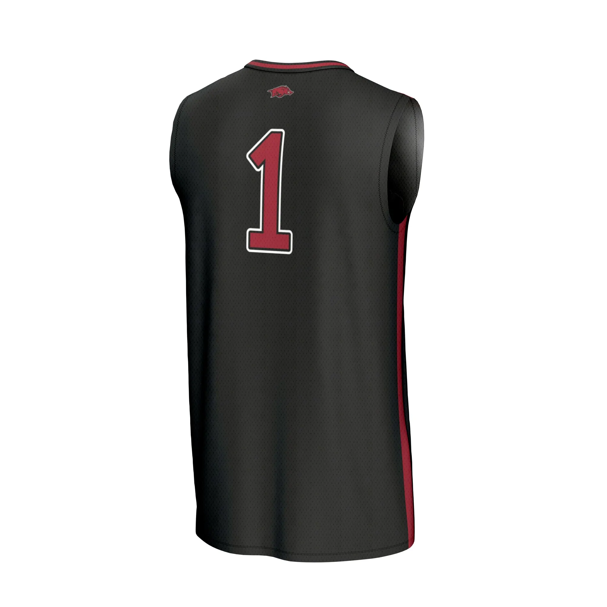 Unisex GameDay Greats #1 Black Arkansas Razorbacks Lightweight Basketball Fashion Jersey