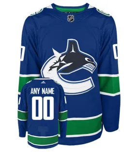 Vancouver Canucks Adidas Authentic 2019 Home NHL Hockey Jersey     