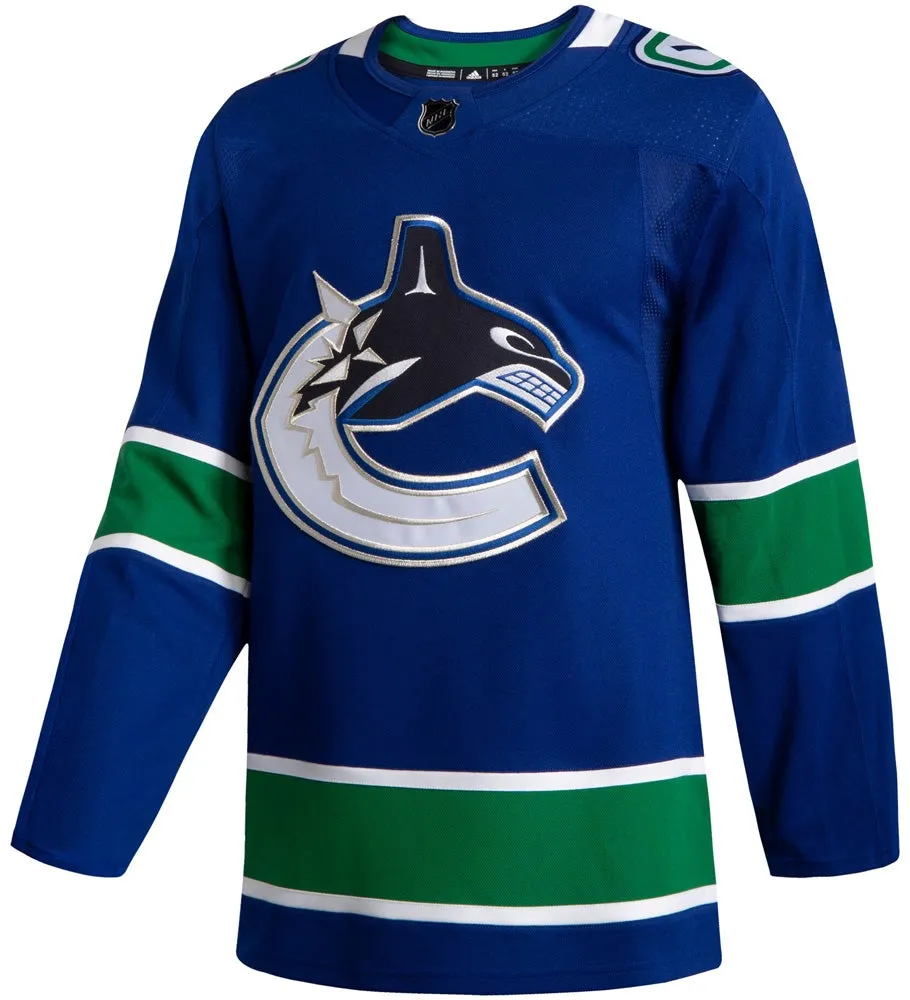 Vancouver Canucks Adidas Authentic 2019 Home NHL Hockey Jersey     