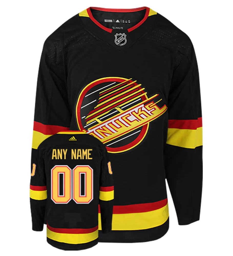 Vancouver Canucks Adidas Authentic Flying Skate Alternate NHL Hockey Jersey     