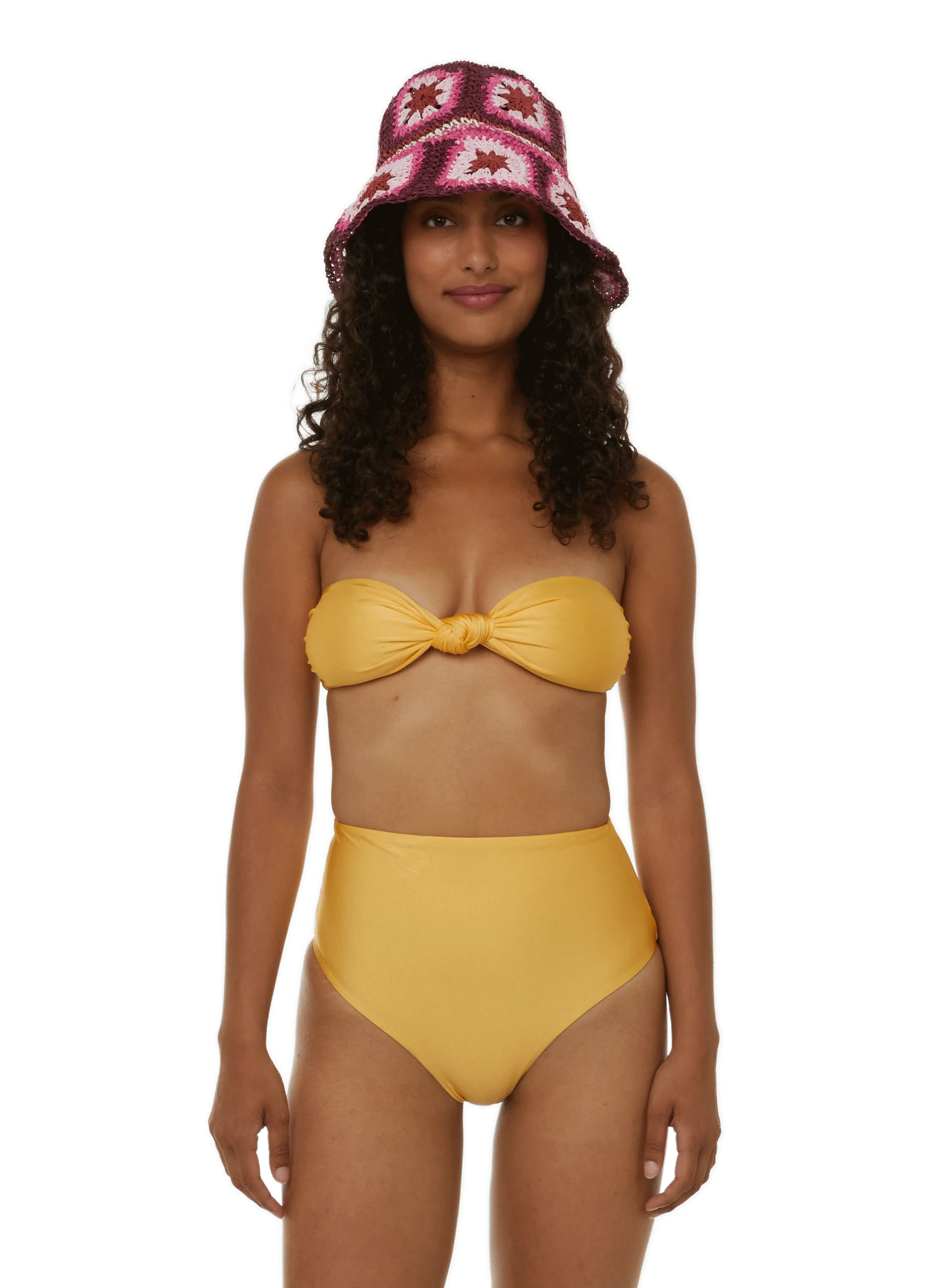 VANESSA SPOSI  Bikini bottoms - Yellow