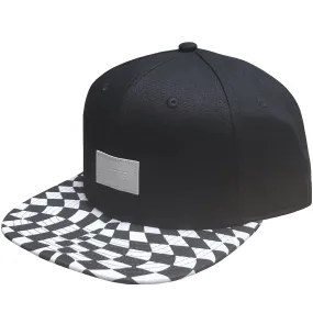 Vans Mens Duelo II Snapback Baseball Cap - Black/White