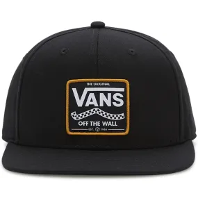 Vans Mens Lokkit Snapback Baseball Cap - Black - One Size