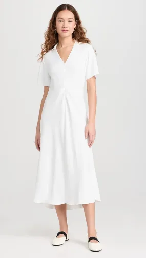 Vince   Short Sleeve Polo Dress 